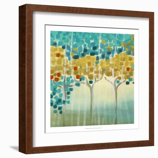 Forest Mosaic I-Erica J. Vess-Framed Art Print