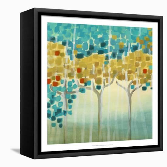 Forest Mosaic I-Erica J. Vess-Framed Stretched Canvas