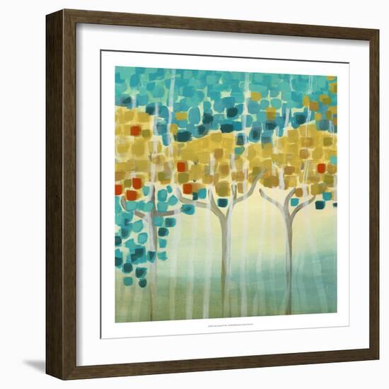 Forest Mosaic I-Erica J. Vess-Framed Art Print