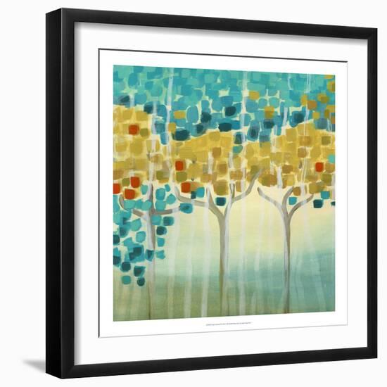 Forest Mosaic I-Erica J. Vess-Framed Art Print