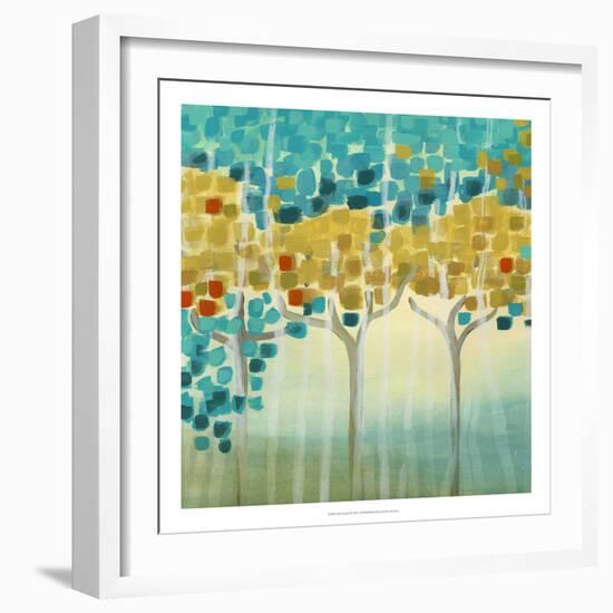 Forest Mosaic I-Erica J. Vess-Framed Art Print