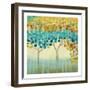 Forest Mosaic II-Erica J. Vess-Framed Art Print