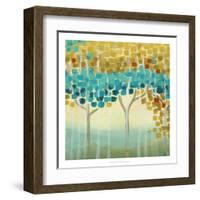 Forest Mosaic II-Erica J. Vess-Framed Art Print