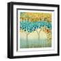 Forest Mosaic II-Erica J. Vess-Framed Art Print