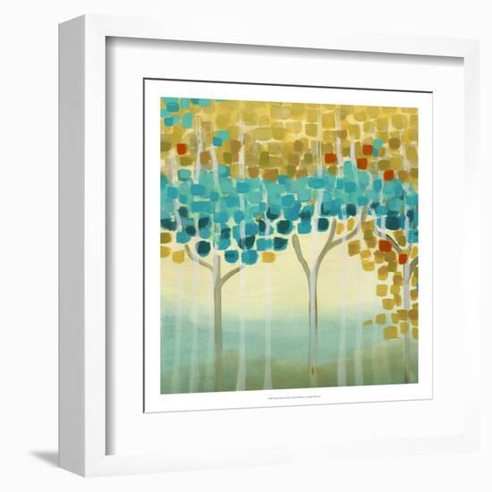 Forest Mosaic II-Erica J. Vess-Framed Art Print