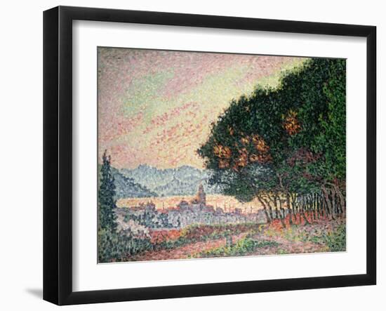 Forest Near St. Tropez, 1902-Paul Signac-Framed Giclee Print