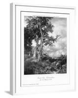 Forest Oaks, Fontainebleau, 1908-Ernest Albert Waterlow-Framed Giclee Print