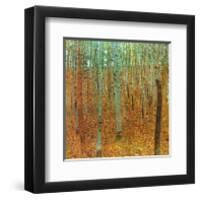 Forest of Beeches-Gustav Klimt-Framed Art Print