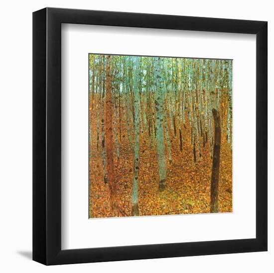 Forest of Beeches-Gustav Klimt-Framed Art Print