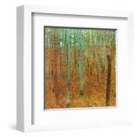 Forest of Beeches-Gustav Klimt-Framed Art Print