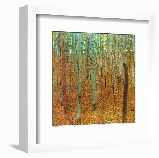 Forest of Beeches-Gustav Klimt-Framed Art Print