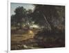 Forest of Fontainebleau, 1834-Jean-Baptiste-Camille Corot-Framed Giclee Print