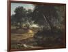 Forest of Fontainebleau, 1834-Jean-Baptiste-Camille Corot-Framed Giclee Print