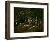 Forest of Fontainebleau, 1868 (Oil on Canvas)-Narcisse Virgile Diaz de la Pena-Framed Giclee Print