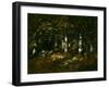 Forest of Fontainebleau, 1868 (Oil on Canvas)-Narcisse Virgile Diaz de la Pena-Framed Giclee Print