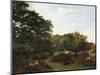 Forest of Fontainebleau-Frederic Bazille-Mounted Giclee Print