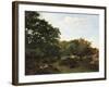 Forest of Fontainebleau-Frederic Bazille-Framed Giclee Print