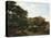 Forest of Fontainebleau-Frederic Bazille-Stretched Canvas