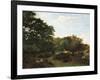 Forest of Fontainebleau-Frederic Bazille-Framed Giclee Print