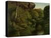 Forest of Fontainebleau,-Gustave Courbet-Stretched Canvas