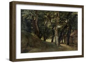 Forest of the Villa Borghese, Late 18Th/Early 19th Century-Pierre Henri de Valenciennes-Framed Giclee Print