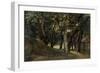 Forest of the Villa Borghese, Late 18Th/Early 19th Century-Pierre Henri de Valenciennes-Framed Giclee Print