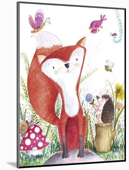 Forest Pals I-Larisa Hernandez-Mounted Art Print