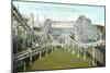 Forest Park Roller Coaster-null-Mounted Art Print