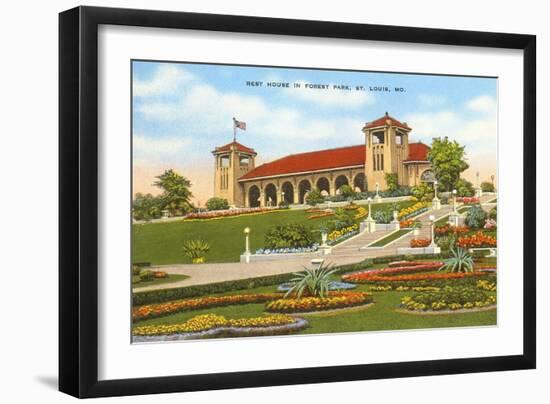 Forest Park, St. Louis, Missouri-null-Framed Art Print