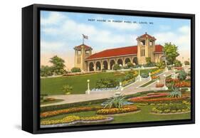 Forest Park, St. Louis, Missouri-null-Framed Stretched Canvas