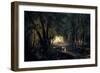 Forest Path Near Spandau, 1835-Carl Blechen-Framed Giclee Print