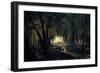 Forest Path Near Spandau, 1835-Carl Blechen-Framed Giclee Print