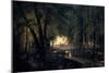 Forest Path Near Spandau, 1835-Carl Blechen-Mounted Giclee Print