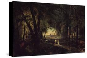 Forest Path near Spandau-Karl Blechen-Stretched Canvas