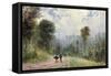 Forest Pathway, 1874-Vasilij Dmitrievich Polenov-Framed Stretched Canvas
