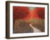 Forest Pathway Crop-James Wiens-Framed Art Print