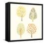 Forest Patterns I-June Vess-Framed Stretched Canvas