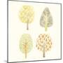 Forest Patterns I-June Vess-Mounted Art Print
