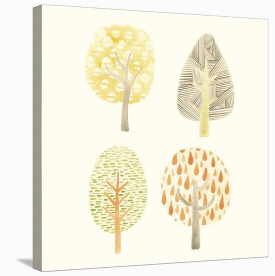 Forest Patterns I-June Vess-Stretched Canvas