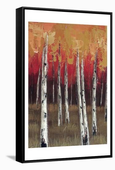 Forest Red 1-Sunny-Framed Stretched Canvas
