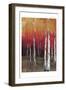 Forest Red 2-Sunny-Framed Art Print