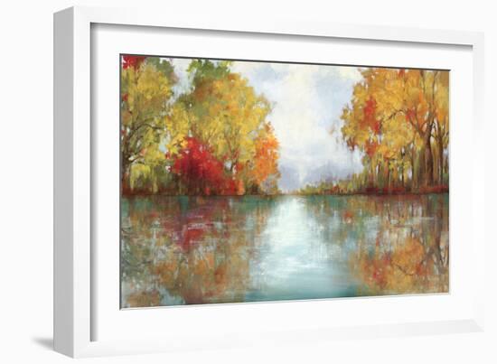 Forest Reflection-Andrew Michaels-Framed Art Print