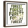 Forest Repeat-Kimberly Glover-Framed Giclee Print