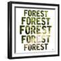 Forest Repeat-Kimberly Glover-Framed Giclee Print