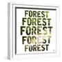 Forest Repeat-Kimberly Glover-Framed Giclee Print