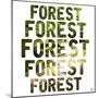 Forest Repeat-Kimberly Glover-Mounted Giclee Print