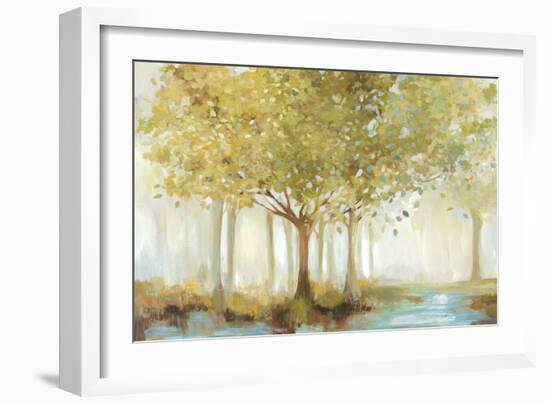 Forest River-Allison Pearce-Framed Art Print