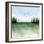 Forest's Edge II-Grace Popp-Framed Art Print