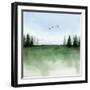 Forest's Edge II-Grace Popp-Framed Art Print