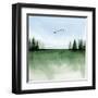 Forest's Edge II-Grace Popp-Framed Art Print